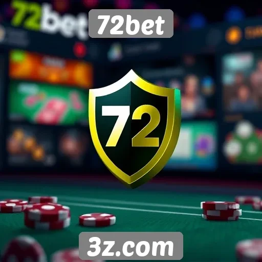 Análise da segurança no site de jogos 72bet