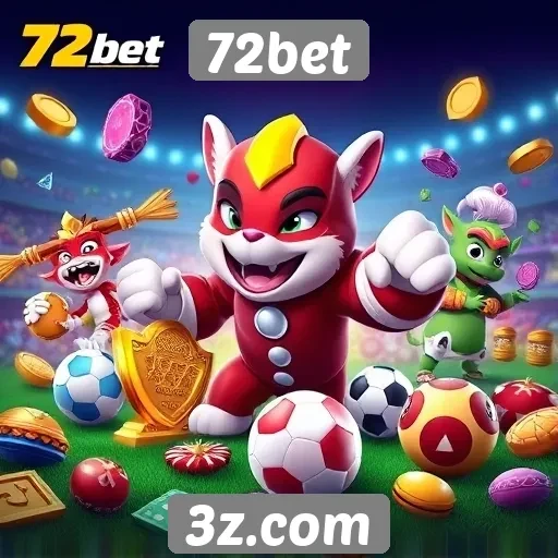 A variedade de jogos disponibilizados pelo 72bet